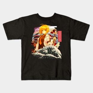 The SoulReaper's Legacy Anime-Inspired SoulWorkers Tee Kids T-Shirt